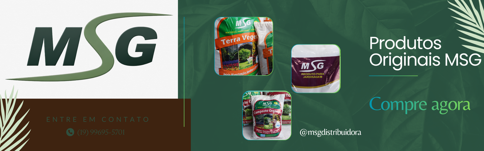 Produtos originais MSG. Compre agora.